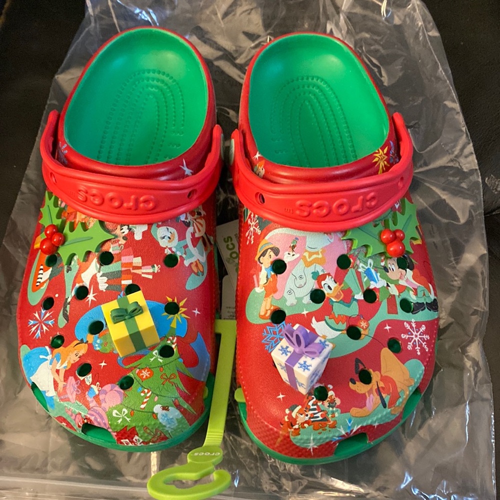 Disney Classic Christmas Clogs